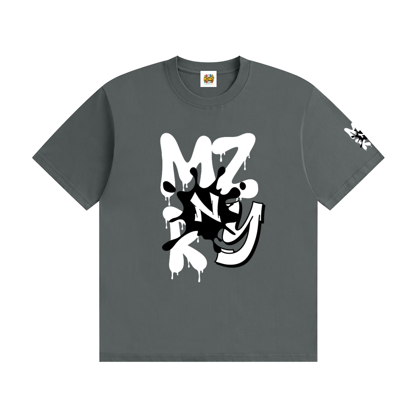 MZNRY| BLK&WHT | Unisex Seamless Cotton T-Shirt