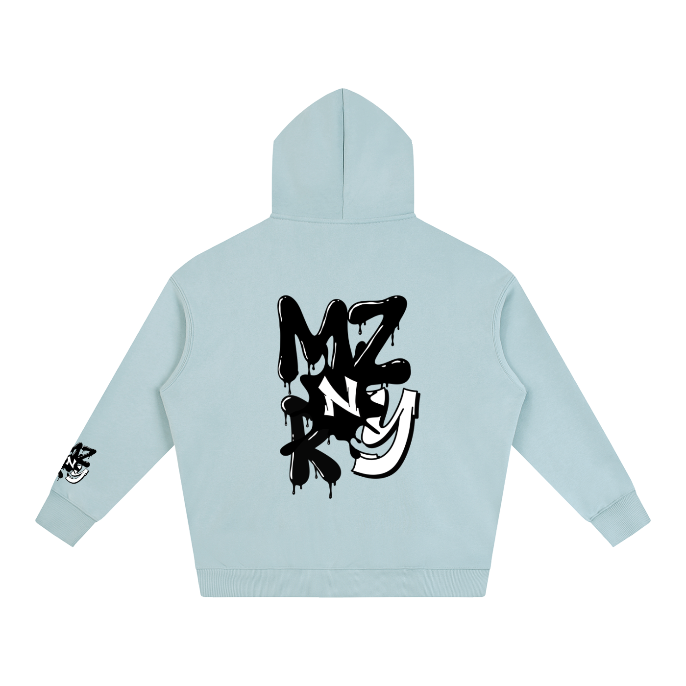 MZNRY|BLK&WHT| Oversize Hoodie