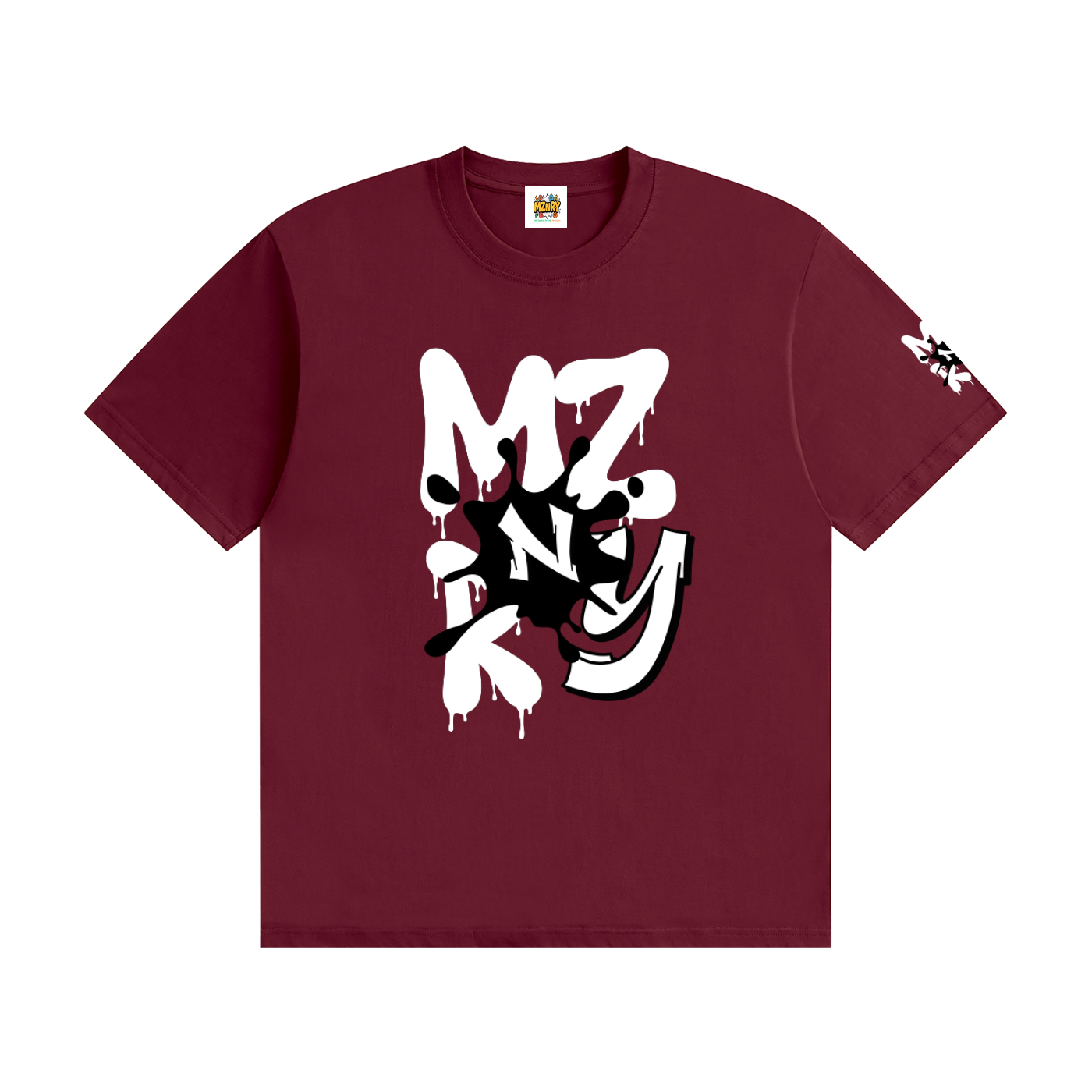 MZNRY| BLK&WHT | Unisex Seamless Cotton T-Shirt