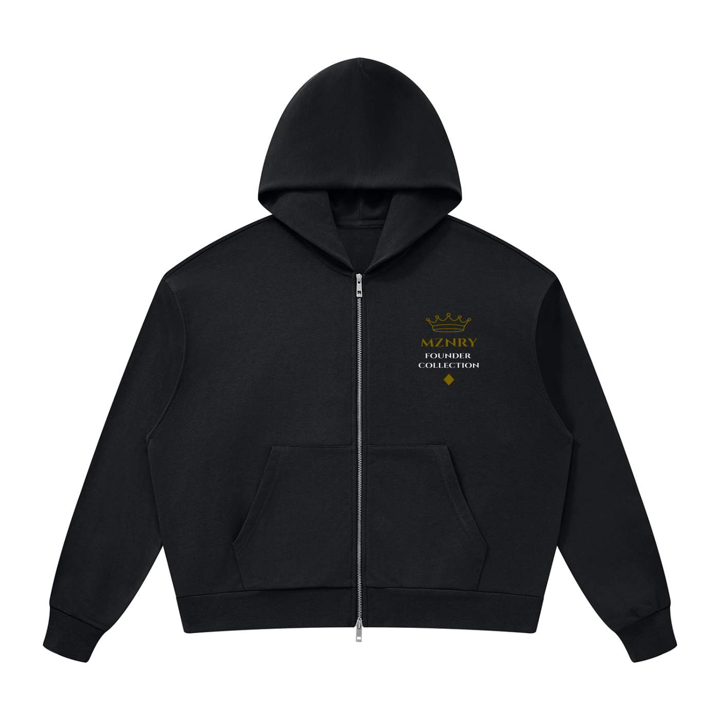 FC001 EST.D1  Zip Hoodie