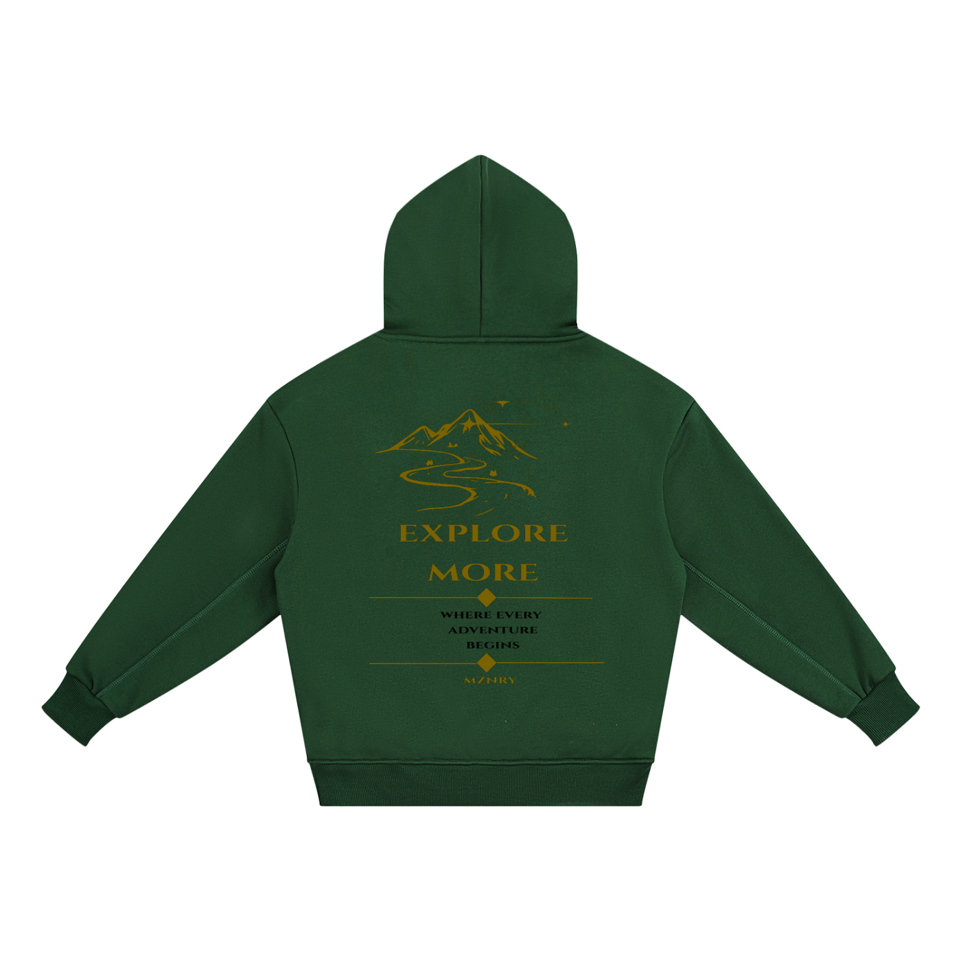 FFC001| EXPLORER| Fleece Hoodie