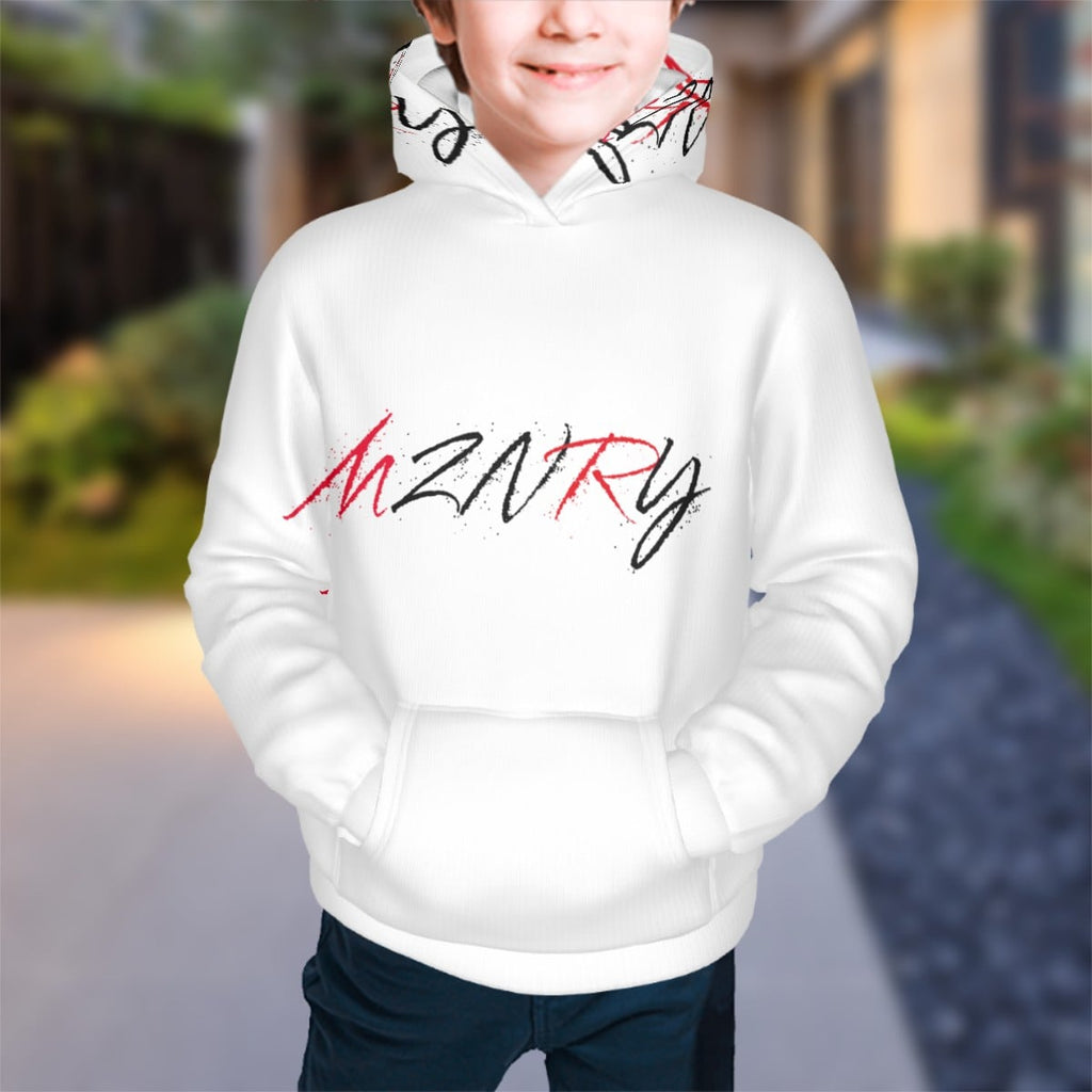 MZNRY Signature Limited Edition Youth Hoodie – Kids' 3D Print Pullover