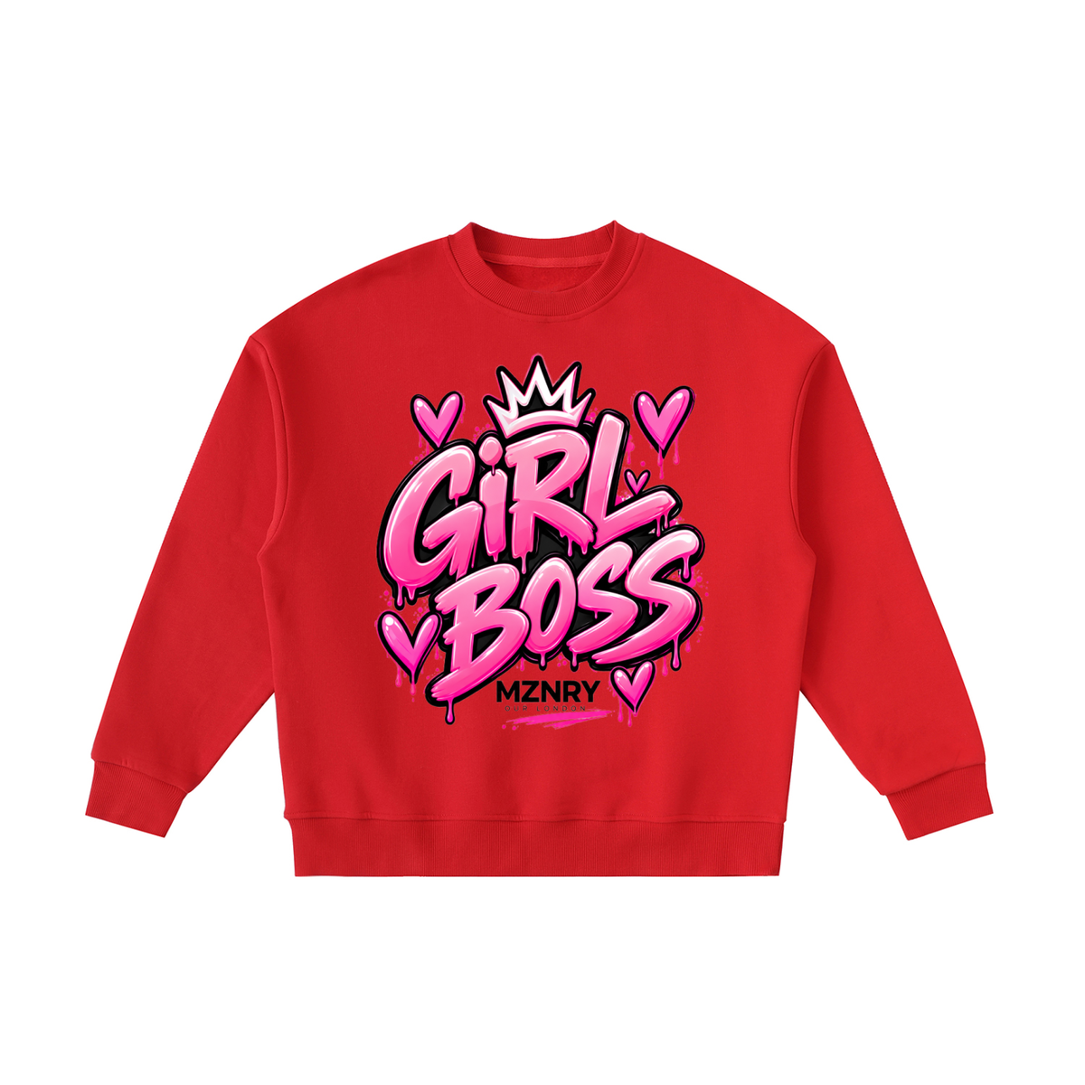 MZNRY| GIRL BOSS Kids’ Crewneck Jumper