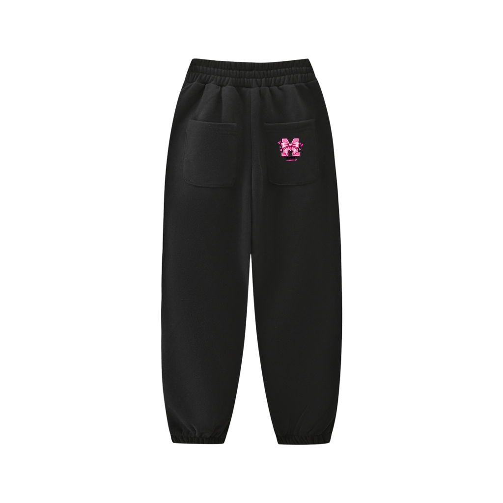 MZNRY| PINK BOW Kids’ Fleece Joggers
