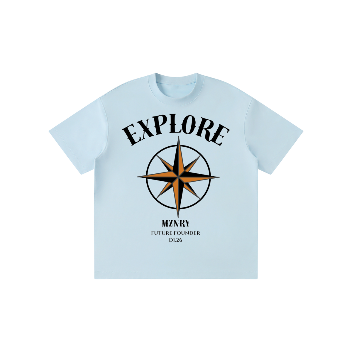 MZNRY| 'EXPLORE'| Crewneck T-Shirt