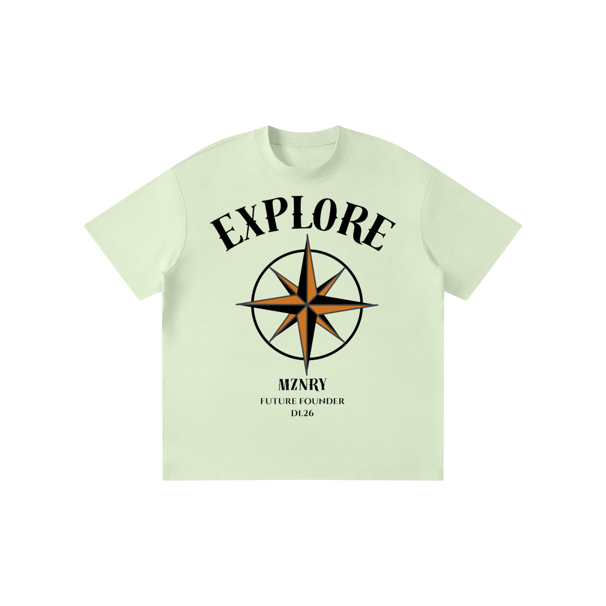 MZNRY| 'EXPLORE'| Crewneck T-Shirt