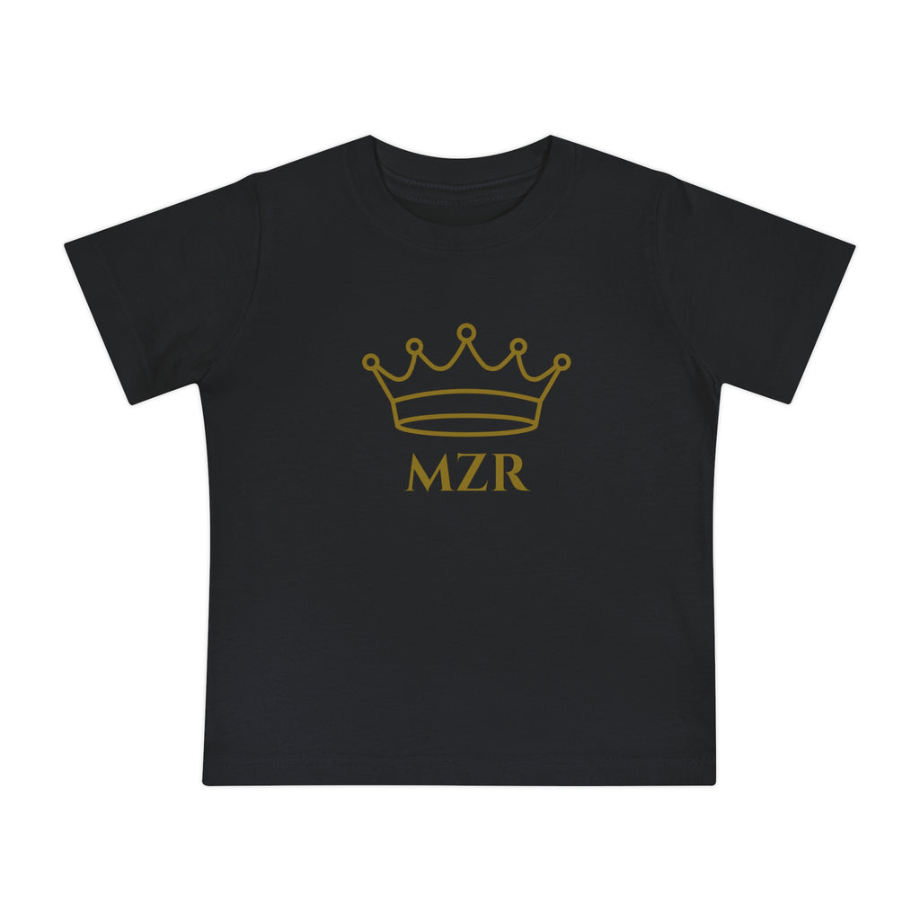 Gold Crown Monogram| "MZR" | Unisex  Royalty Tee