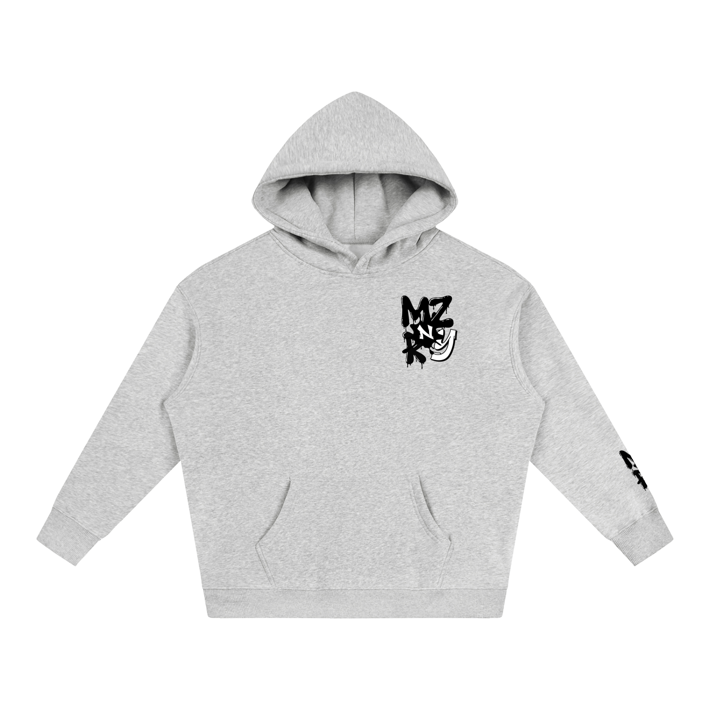 MZNRY|BLK&WHT| Oversize Hoodie
