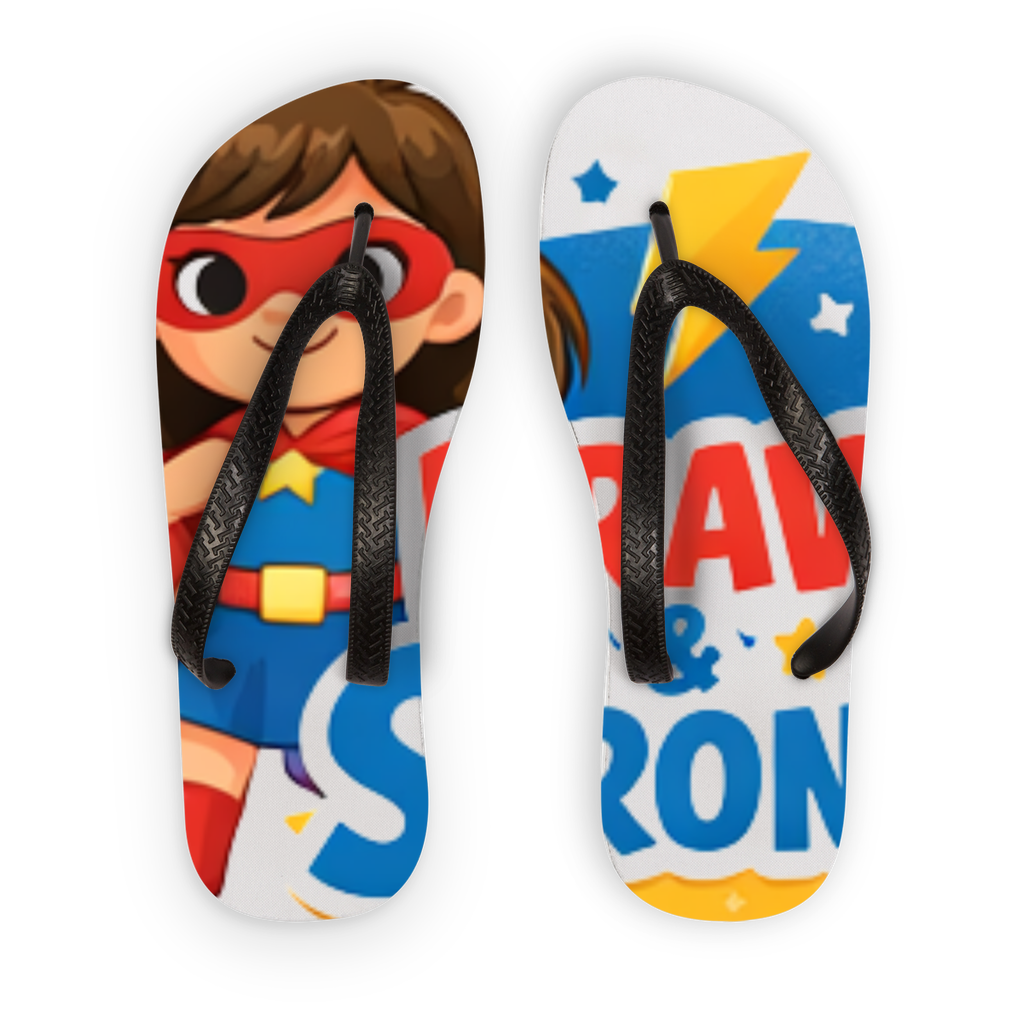 Hero's Collection Kinder Flip Flops | Miz & Ray