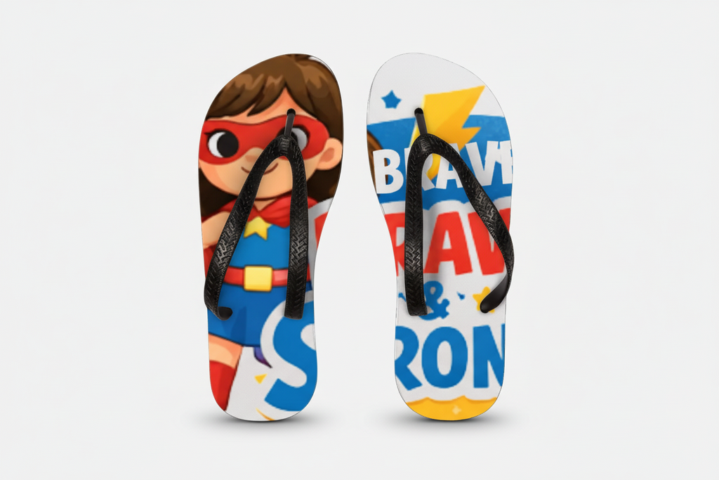 Hero's Collection Kinder Flip Flops | Miz & Ray