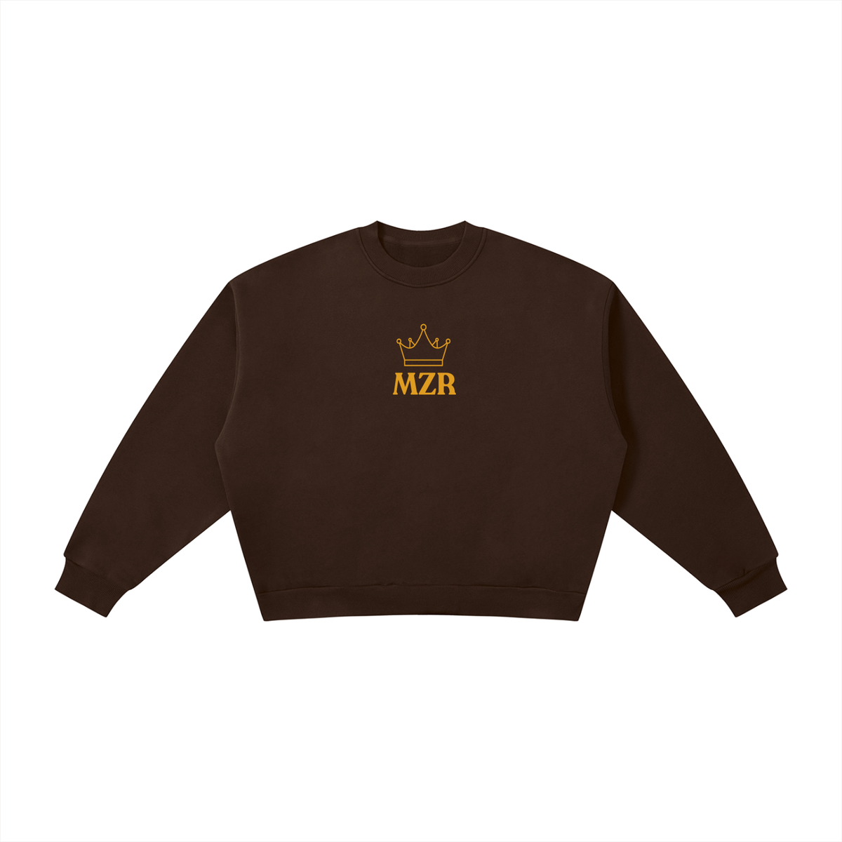 Boxy Fleece Crewneck Sweatshirt