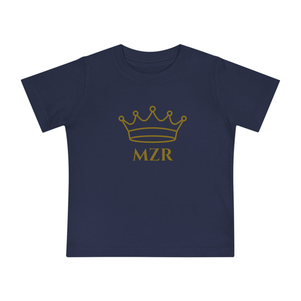 Gold Crown Monogram| "MZR" | Unisex  Royalty Tee