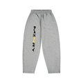 MZNRY LIMITED EDITION Collection 'Signature' Kids' Loose Wide Leg Sweatpants – Flower Gray