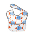 Miz & Ray Fish Baby Bib | Waterproof & Wipeable | 6–24 Months
