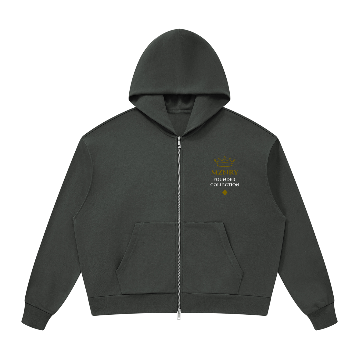 FC001 C.Y.L Drop Shoulder Zip Hoodie