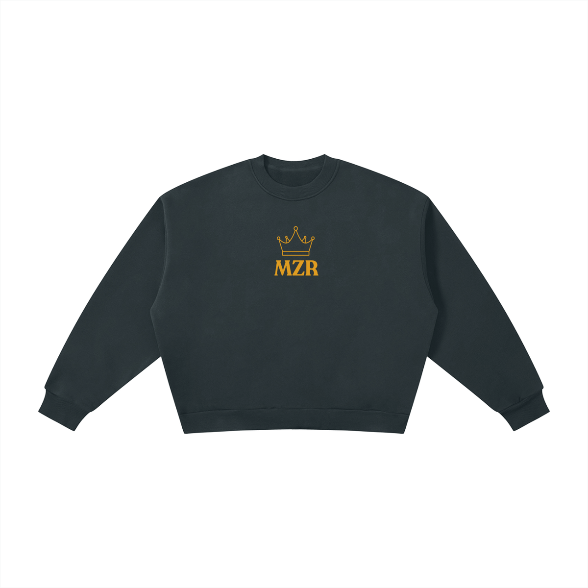 Boxy Fleece Crewneck Sweatshirt