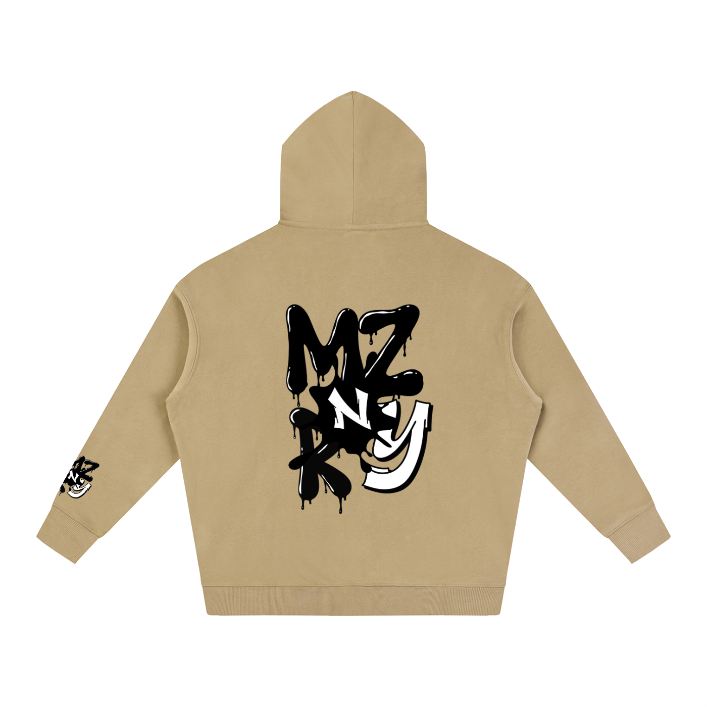 MZNRY|BLK&WHT| Oversize Hoodie