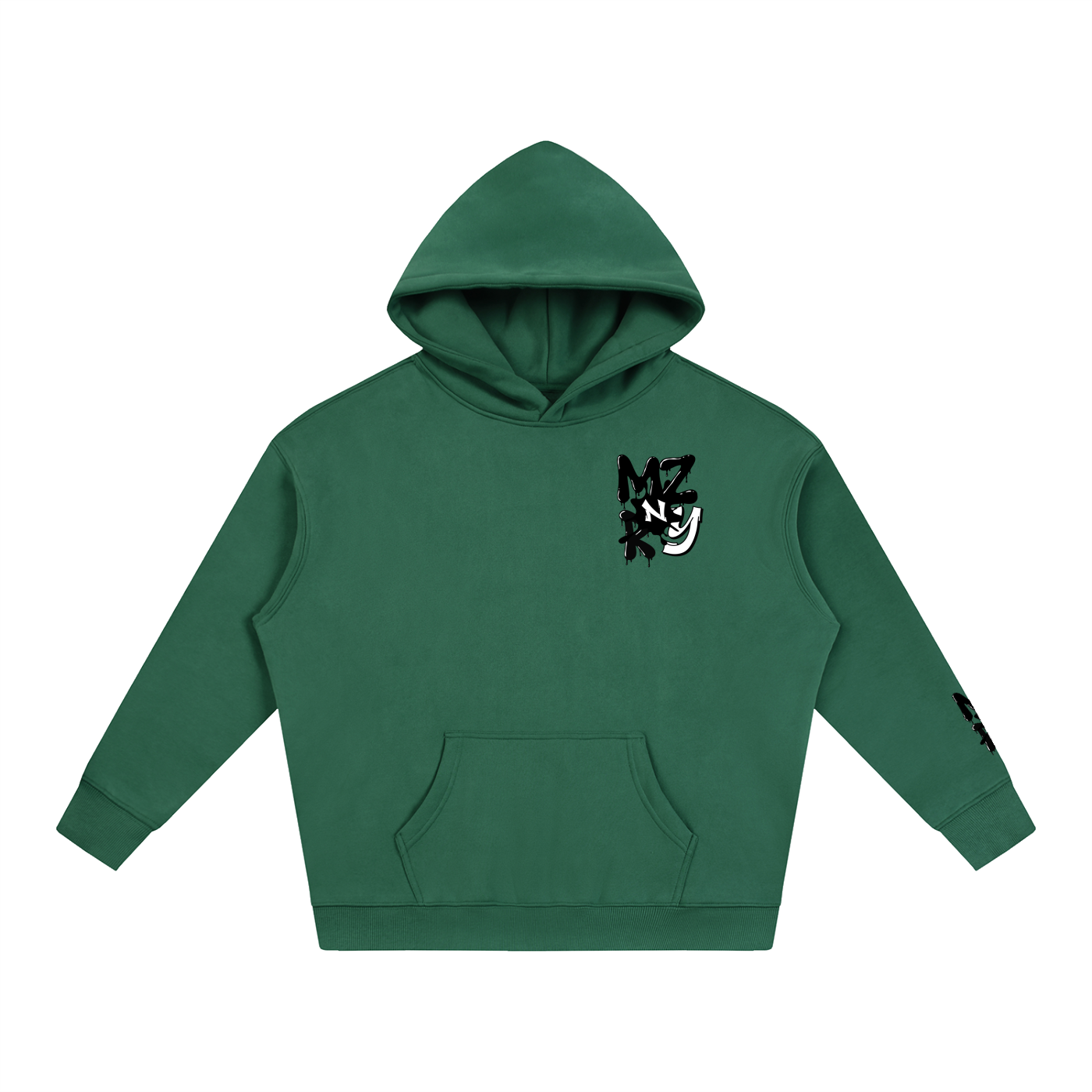 MZNRY|BLK&WHT| Oversize Hoodie