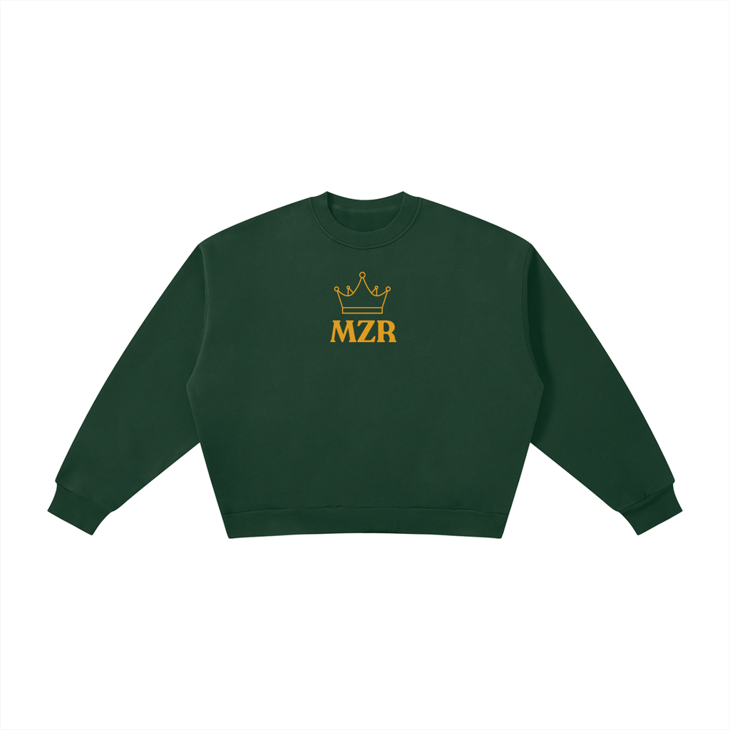 Boxy Fleece Crewneck Sweatshirt