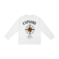 Kid's Drop Shoulder Long Sleeve T-Shirt