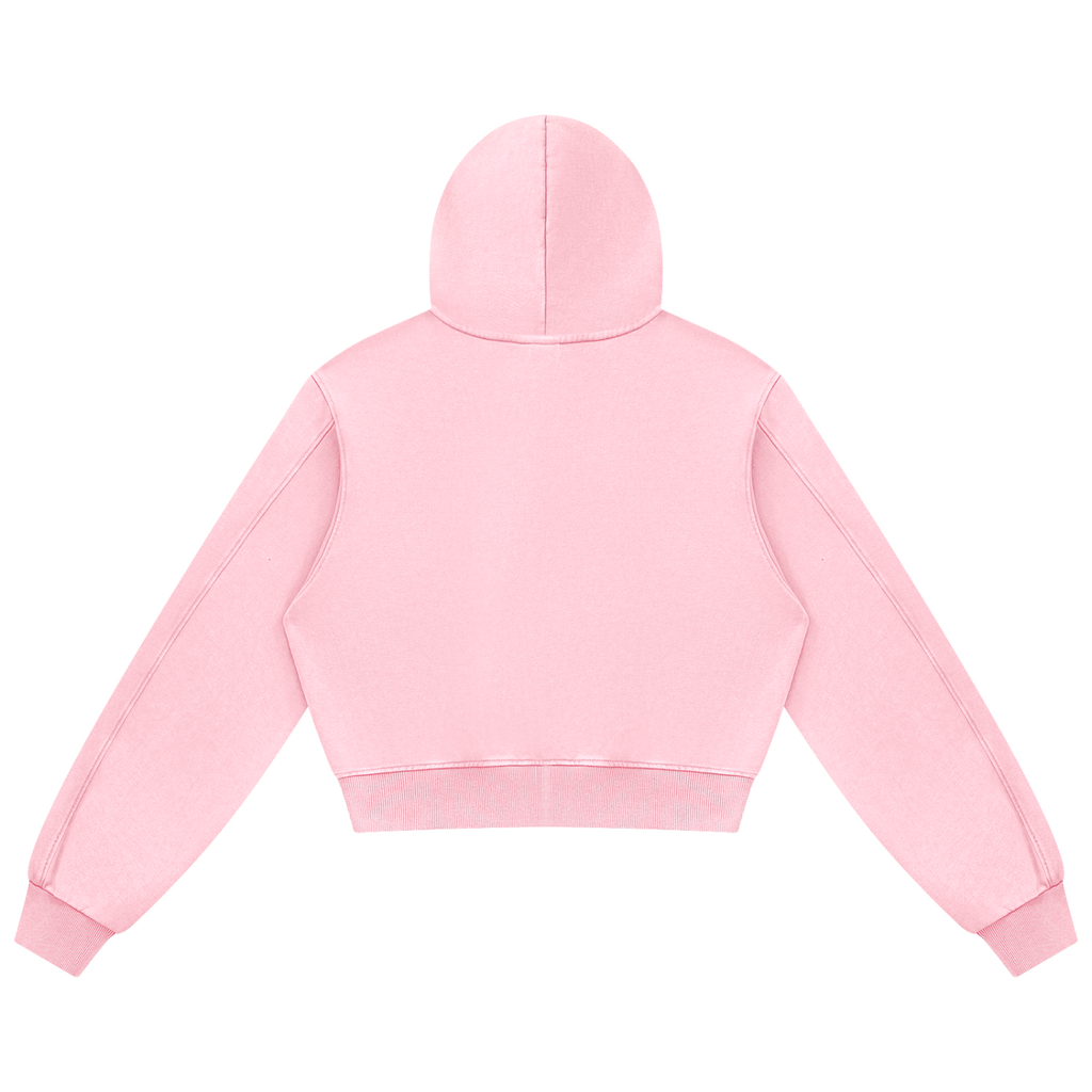 Women's Mineral Wash Full Zip Hoodie