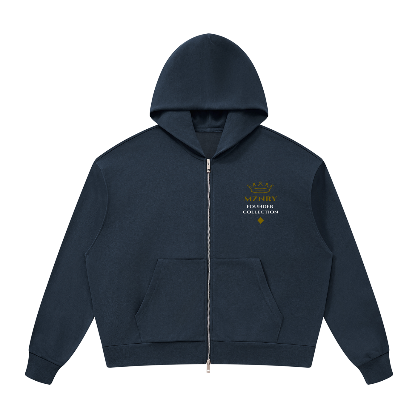 FC001 EST.D1  Zip Hoodie
