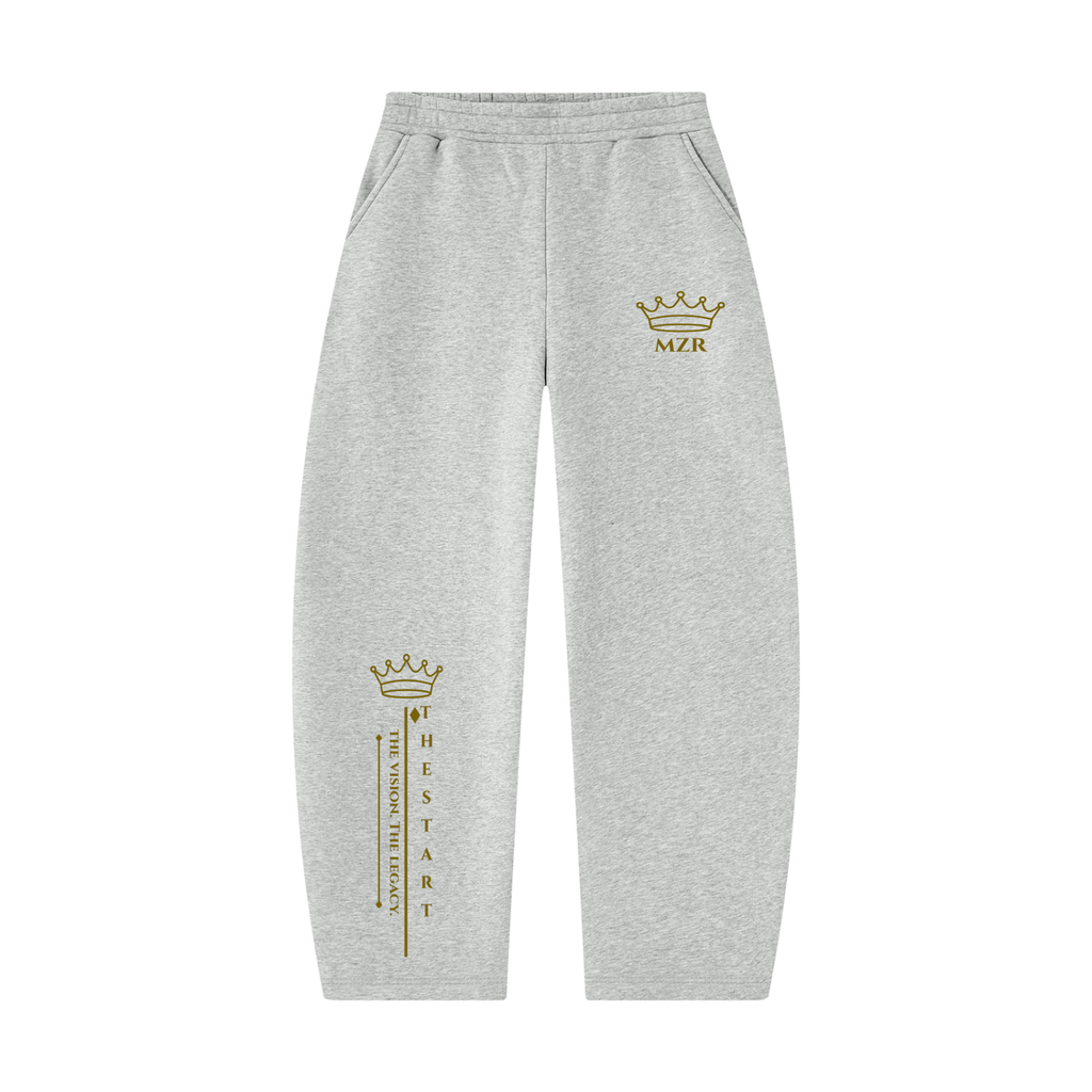 FC001| THE START| Unisex Barrel Leg Sweatpants