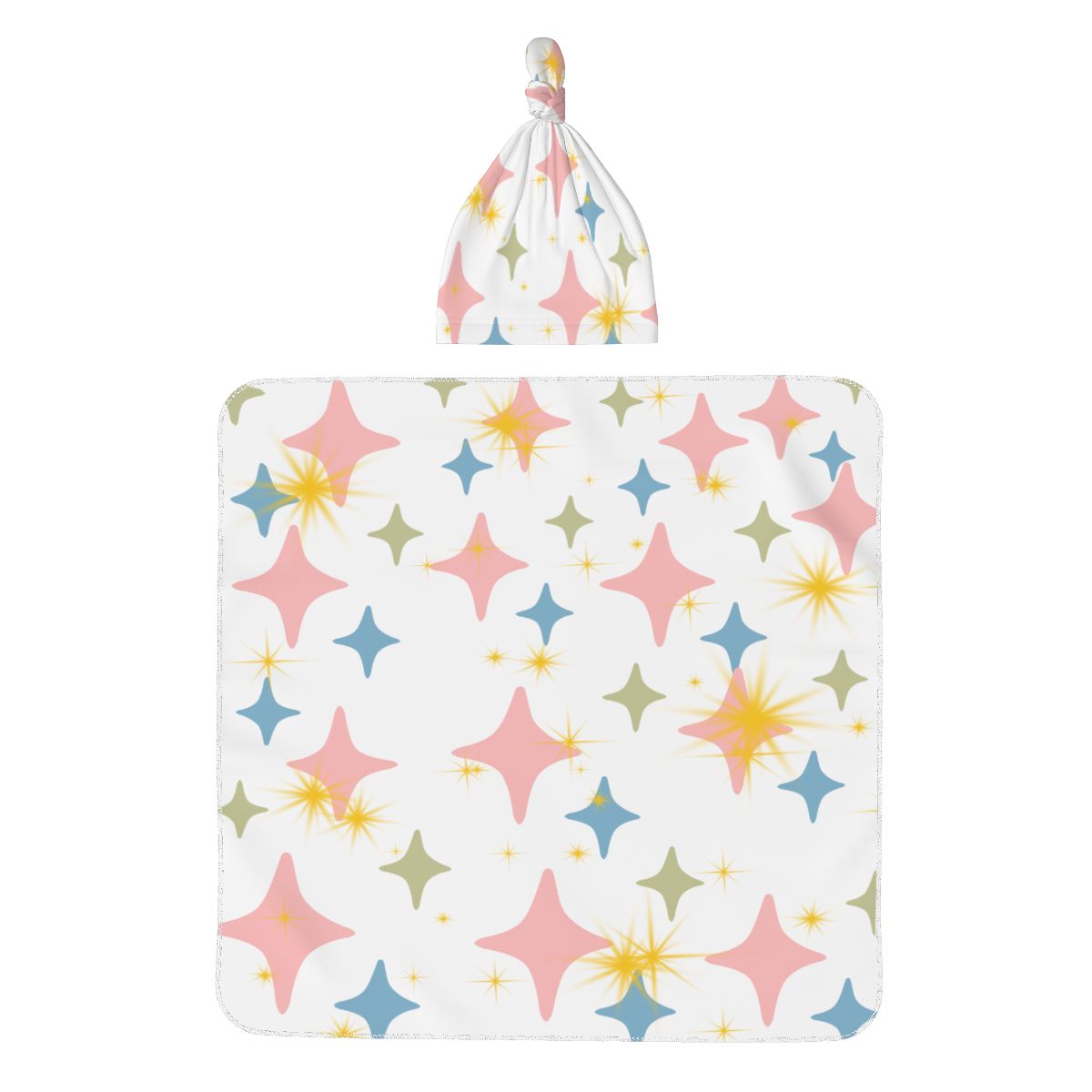 Star Light Swaddle & Beanie Set