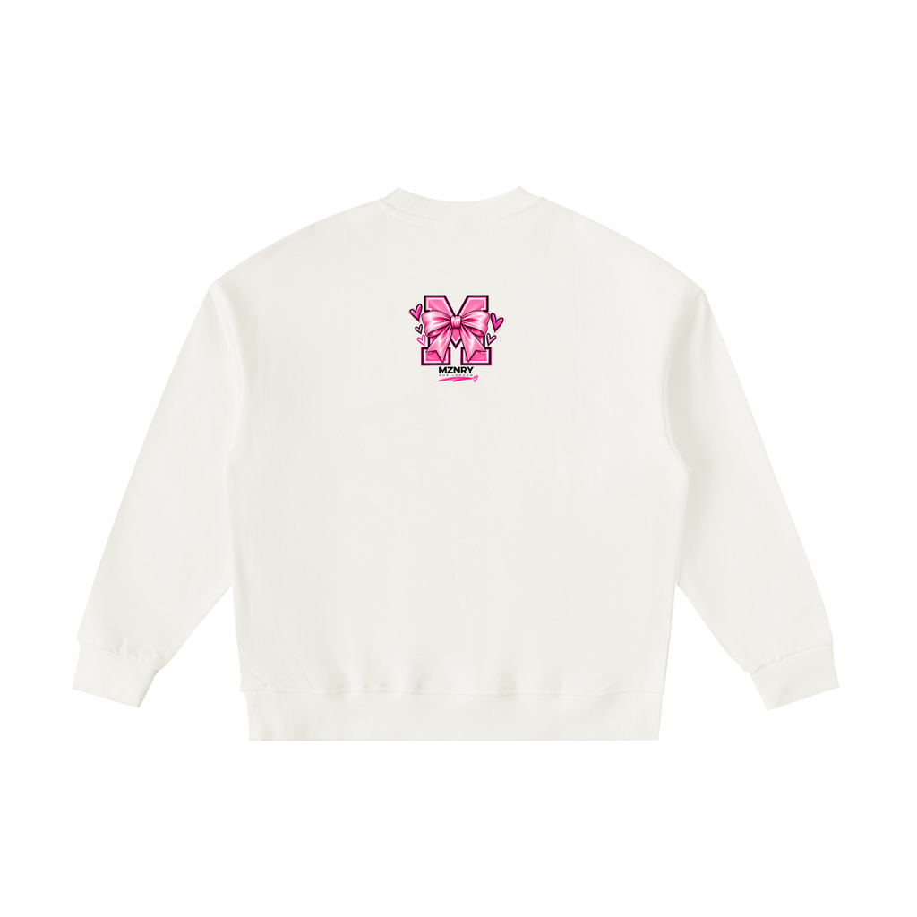 MZNRY| PINK BOW Kids’ Crewneck Jumper