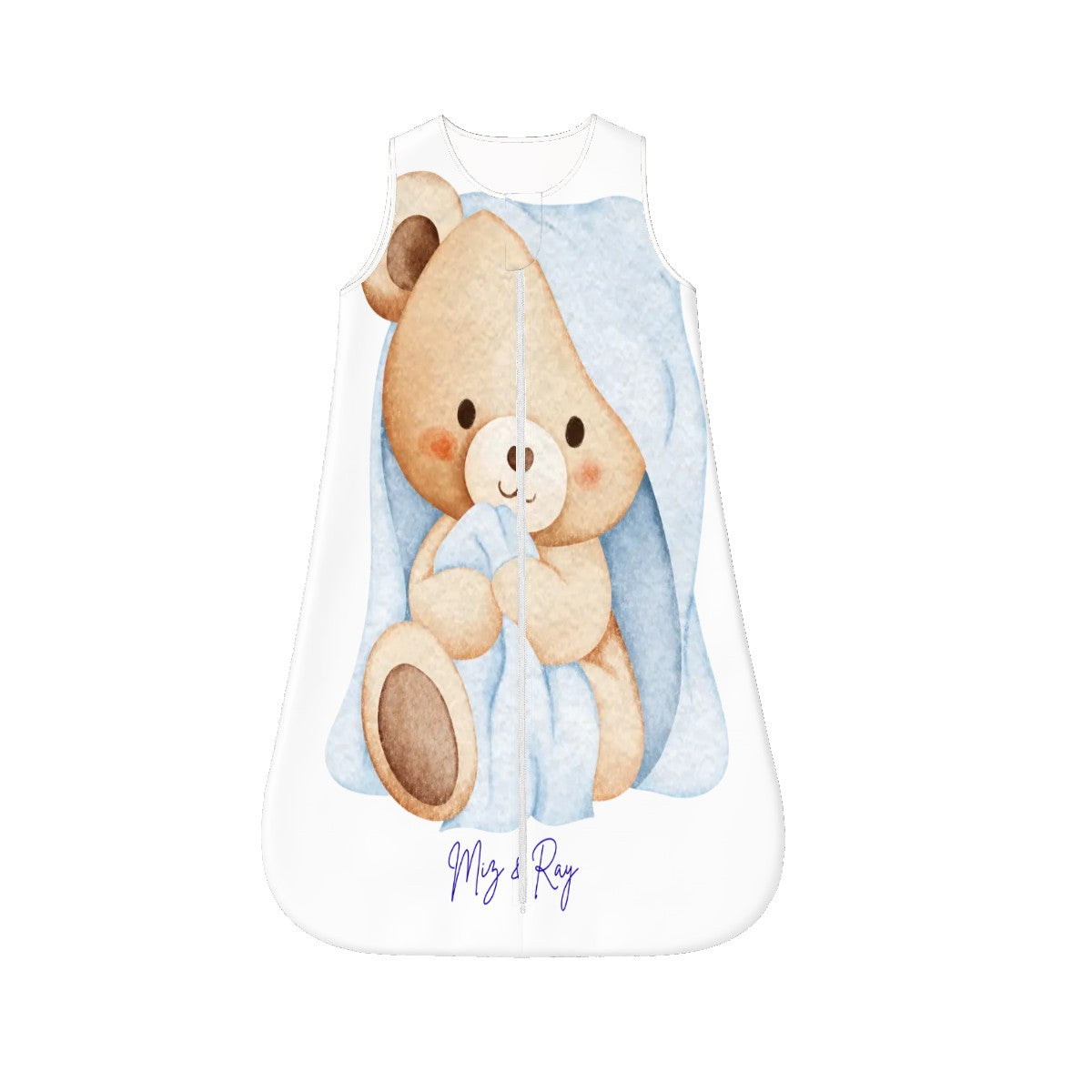 Miz & Ray Sleeveless Baby Sleep Sack – Soft Plush Printed Wearable Blanket